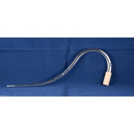 AJ Musique Bocal for French Bassoon - extra curve, silver plating