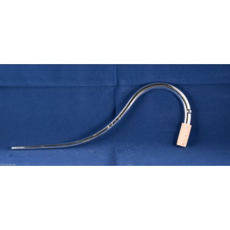 AJ Musique Bocal for French Bassoon - extra curve, silver plating