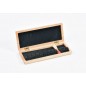 11-place reed box, natural