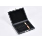 10-place leather oboe reed box