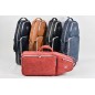 French bassoon case in leather and microfiber