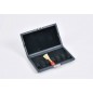 6-place leather bassoon reed box