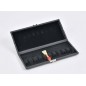 10-place leather bassoon reed box