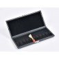 10-place leather bassoon reed box